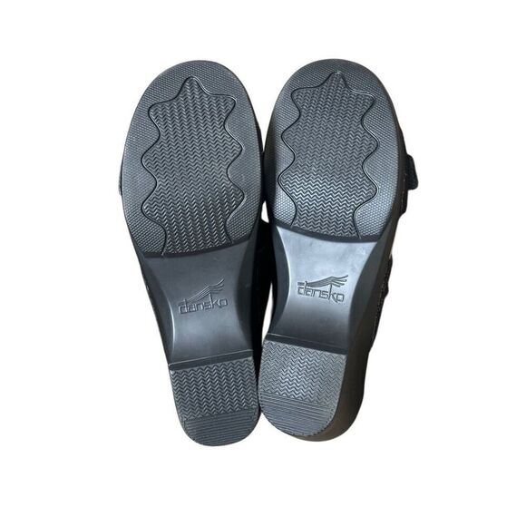 DANSKO Sophie Leather Sandals Black/Bronze Size 40 US Size 9.5-10 - Picture 7 of 10